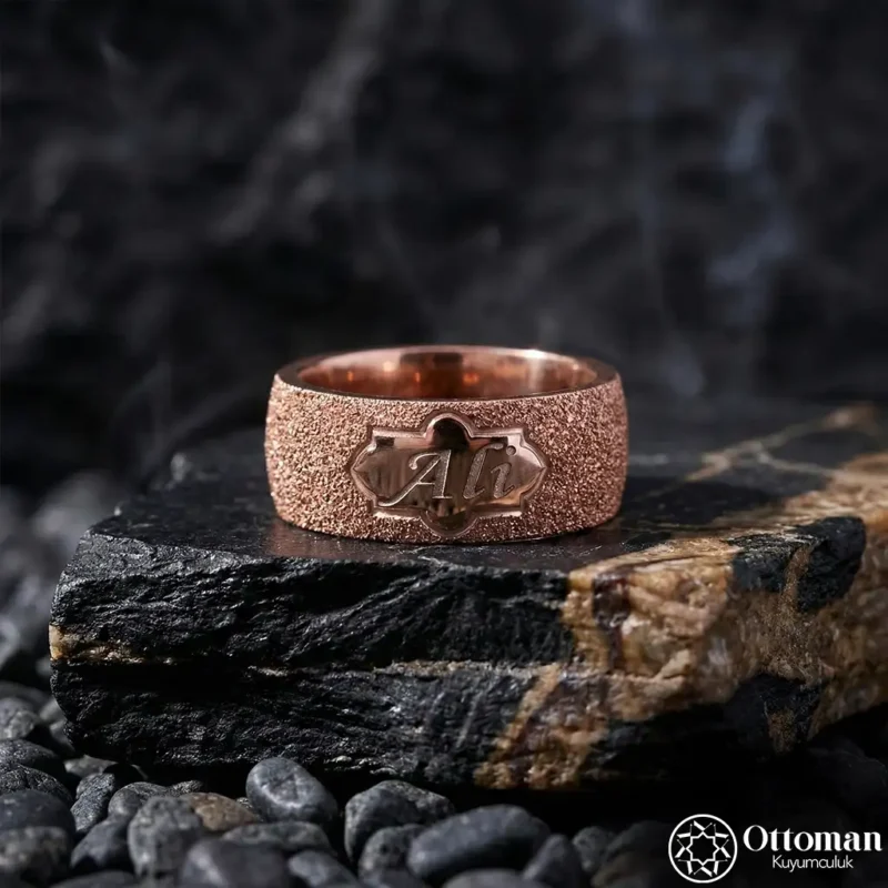 Klasik Bombeli Gümüş Erkek Alyans