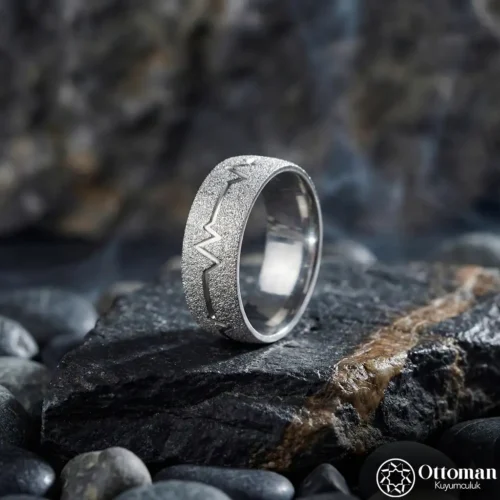 Ritim Gümüş Erkek Alyans