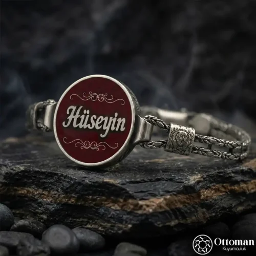 İsimli Gümüş Bileklik