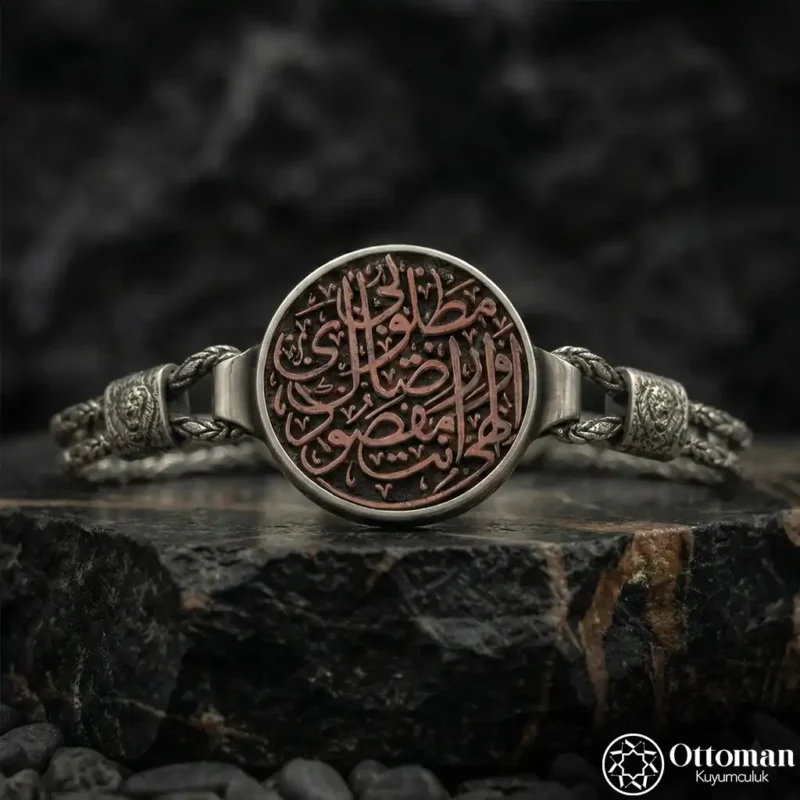 İlahi Ente Maksudi Gümüş Bileklik