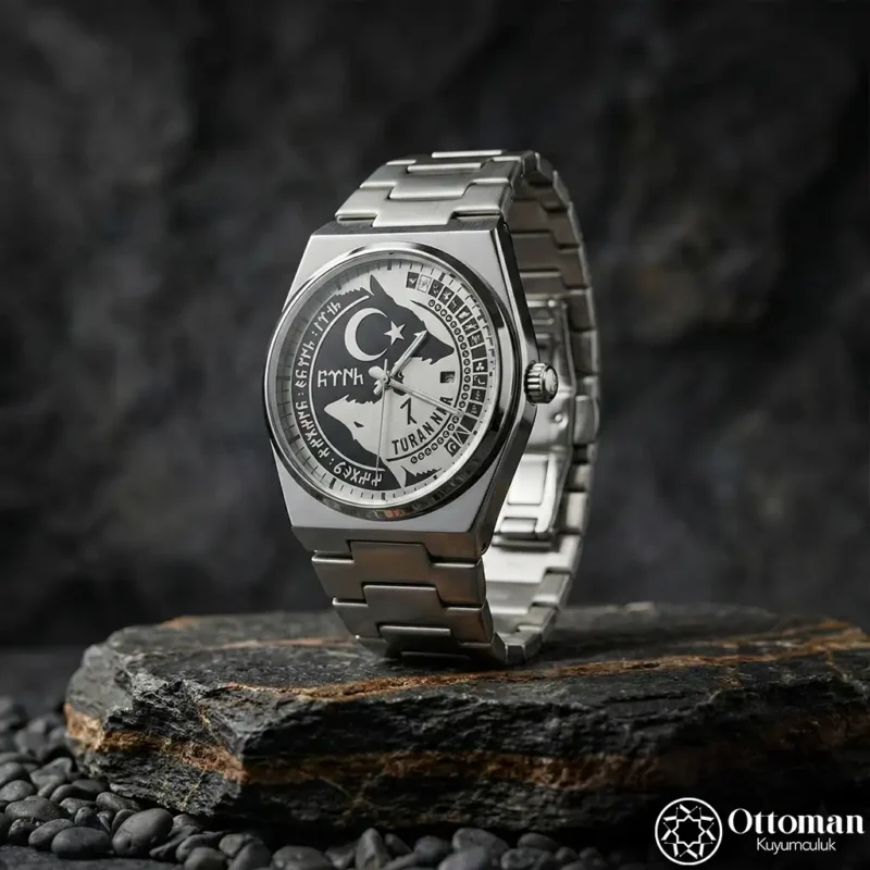 Bozkurt Gümüş Kadranlı Kol Saati