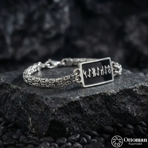 Göktürk Gümüş Bileklik