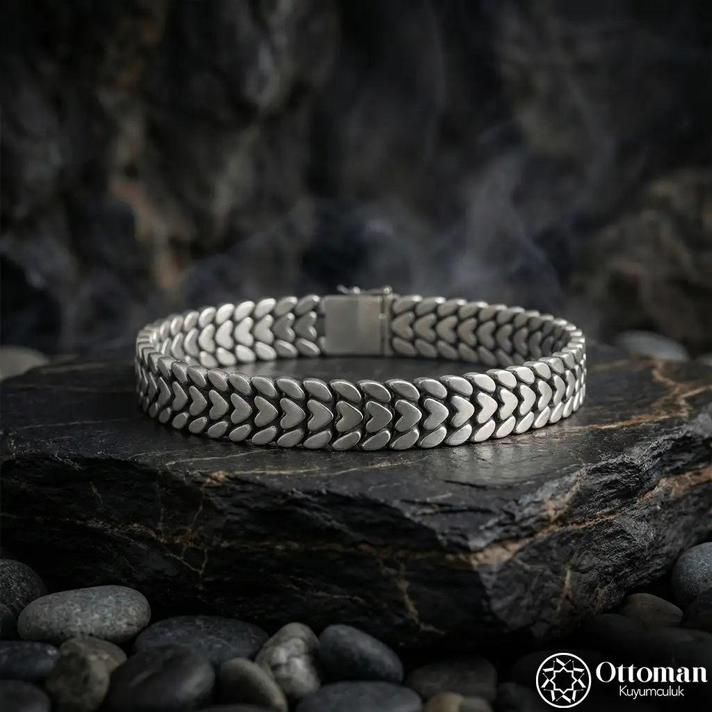 Mihenk Chain Silver Bracelet