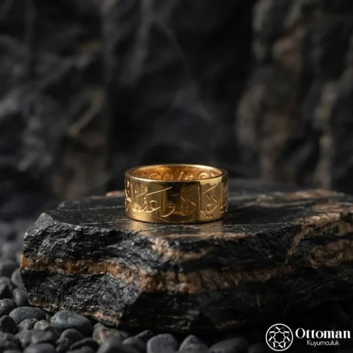 Dünyada ve Ukbada Yazılı Gümüş Kadın Alyans