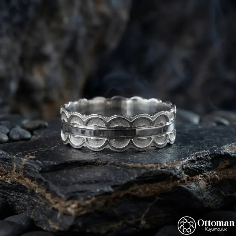 Taç Gümüş Erkek Alyans