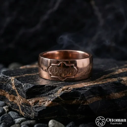 Klasik Bombeli Gümüş Kadın Alyans