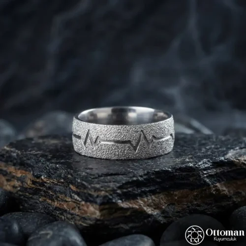 Ritim Gümüş Erkek Alyans