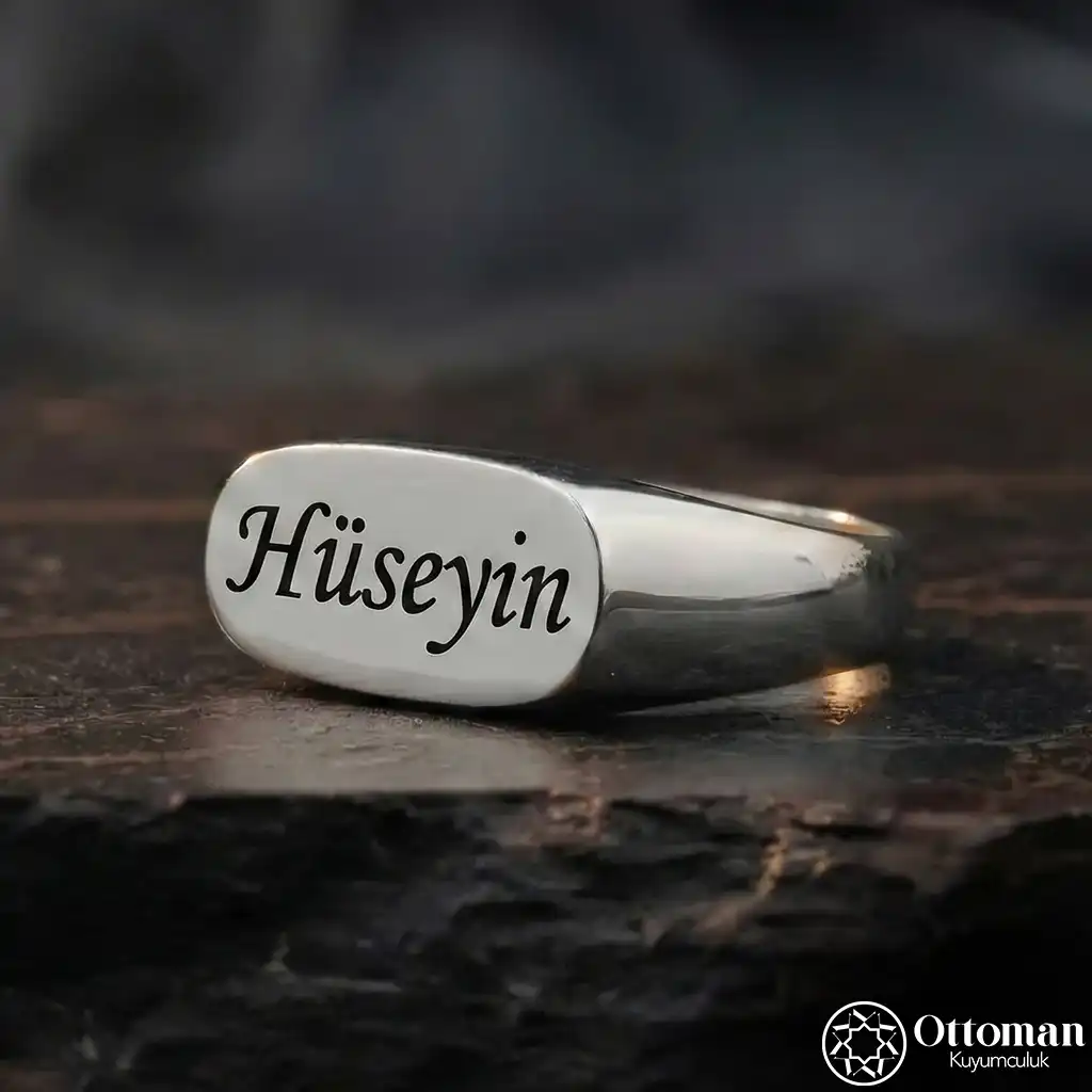 Personalized Silver Ring