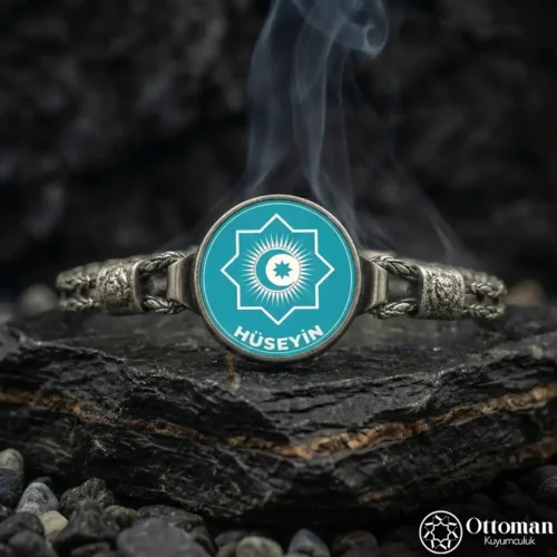 Türk Birliği Teşkilatı İsimli Gümüş Bileklik