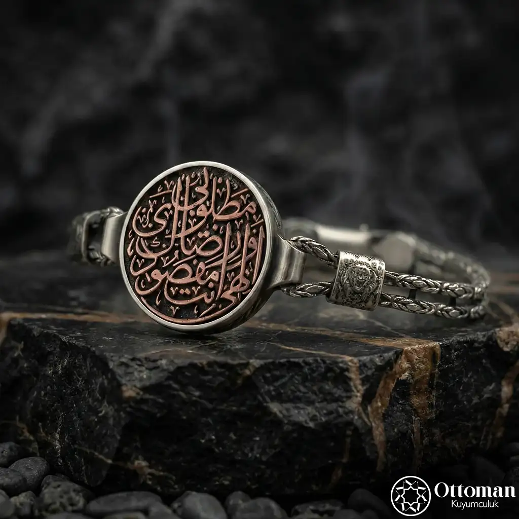 İlahi Ente Maksudi Silver Bracelet