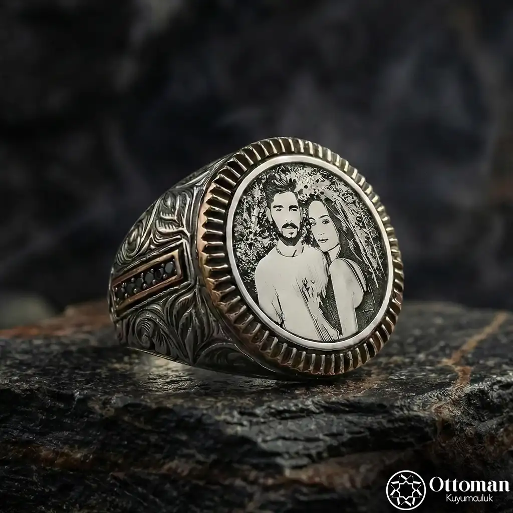 Photo Silver Ring