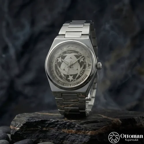 Teşkilatı-ı Mahsusa Gümüş Kadranlı Kadın Kol Saati