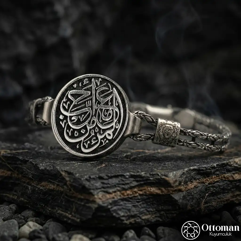 Kördüğüm Gibi Sevmek Silver Bracelet