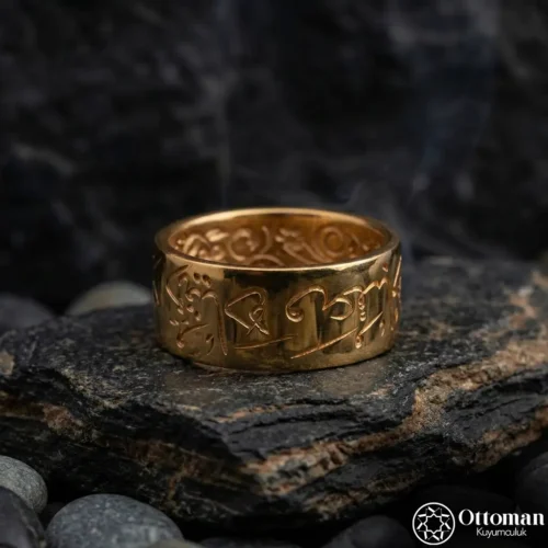 Dünyada ve Ukbada Yazılı Gümüş Kadın Alyans