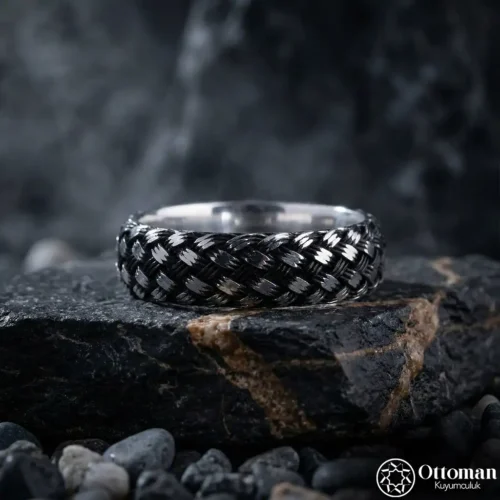 Fantastik Model Gümüş Erkek Alyans