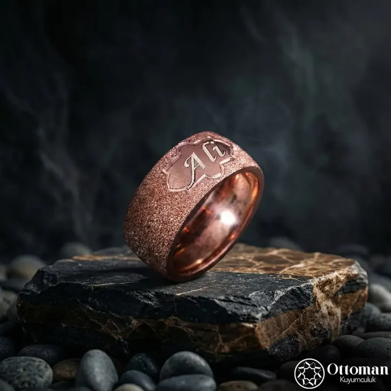 Klasik Bombeli Gümüş Erkek Alyans