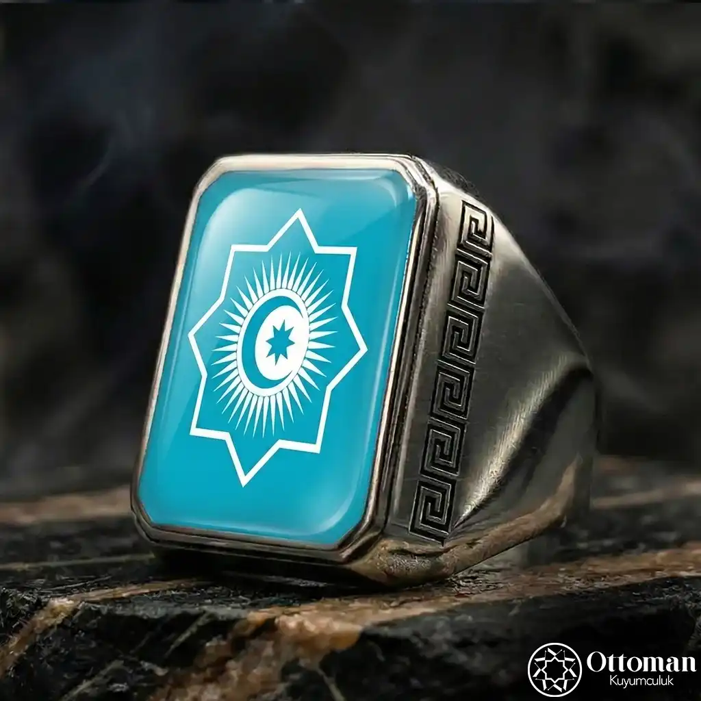 Turkish Union Silver Ring