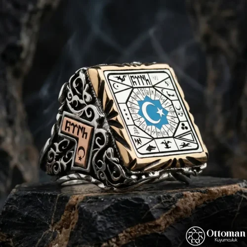 Göktürk Devleti Gümüş Yüzük Modeli