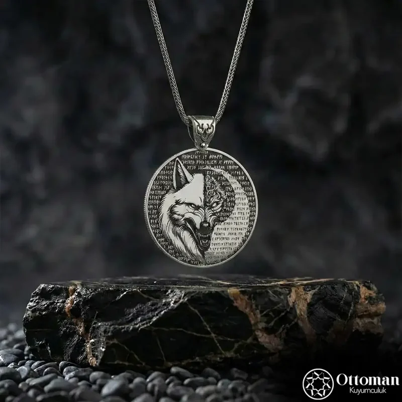 İstiklal Gümüş Erkek Kolye