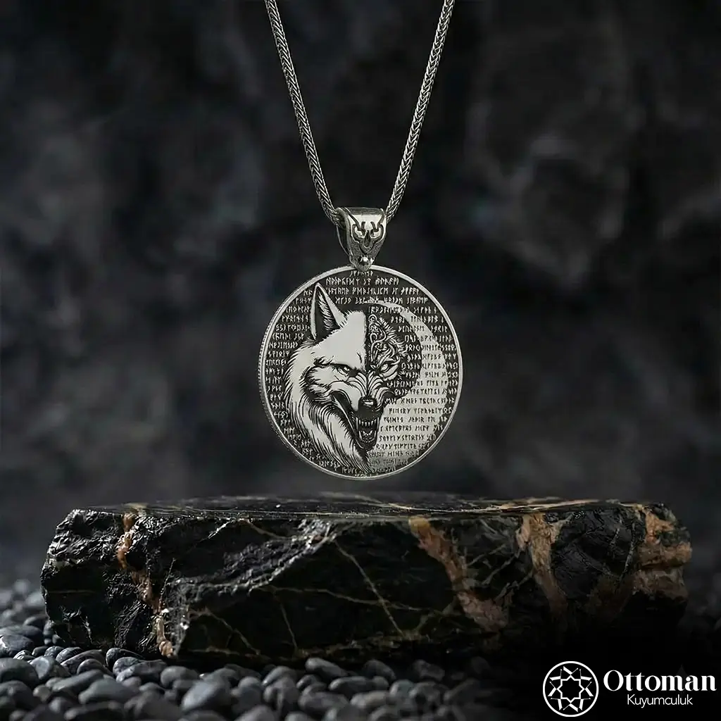 İstiklal Silver Men's Necklace