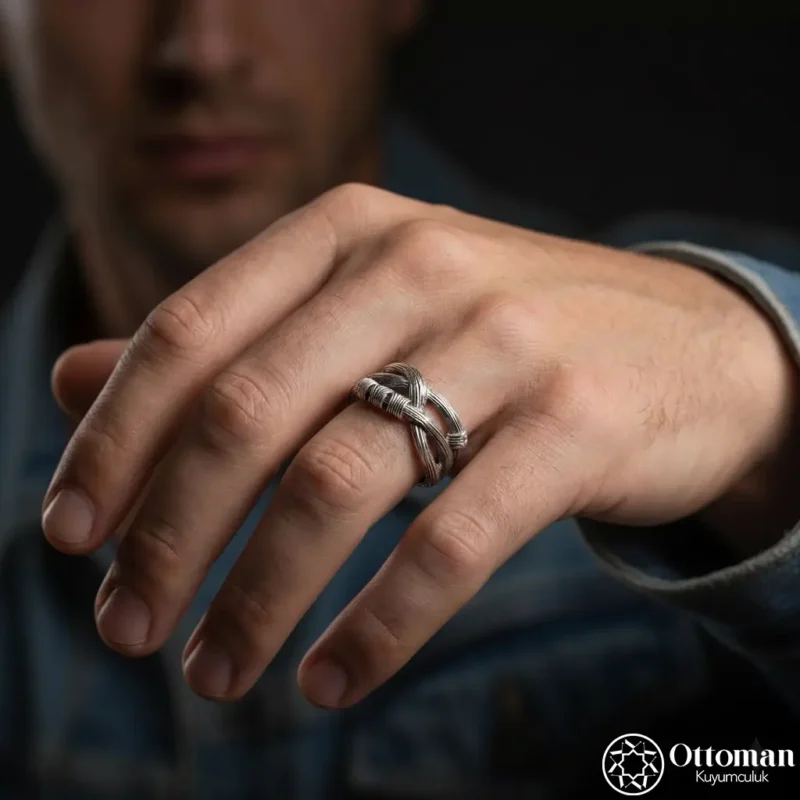 Sonsuz Gümüş Yüzük