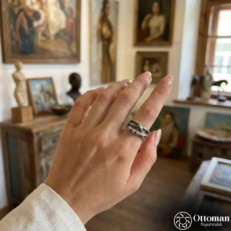 Sonsuz Gümüş Yüzük