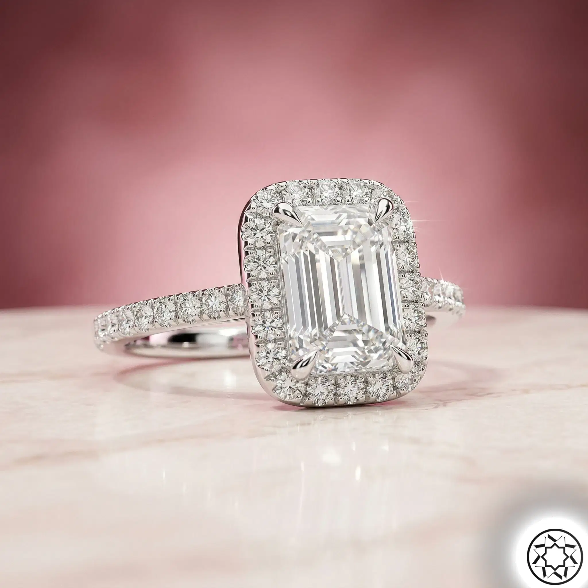 Baguette Women's Silver Ring