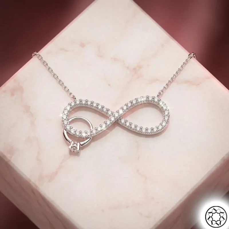 Sonsuzluk Tektaş Kadın Gümüş Kolye