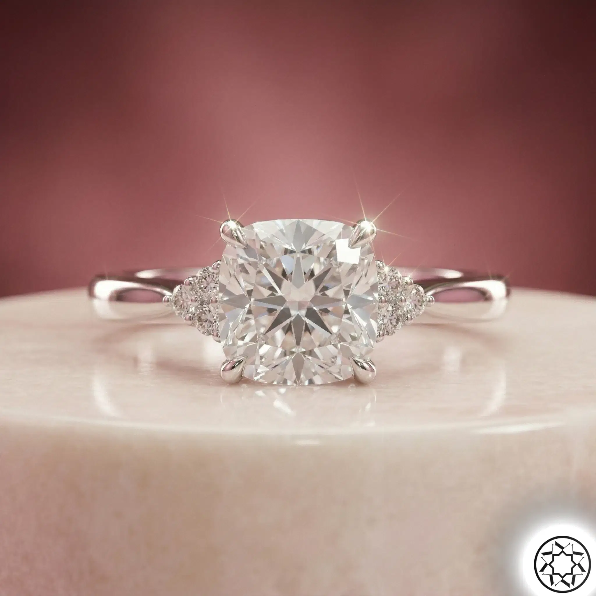 Baguette Women's Silver Ring
