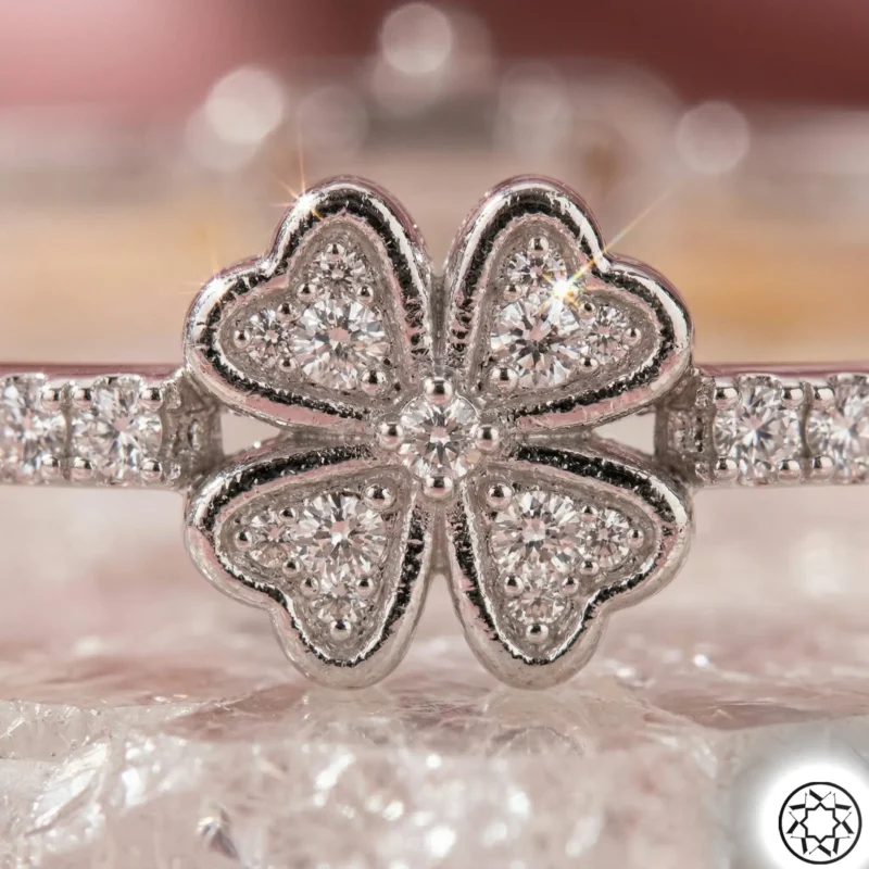 Tamtur Yonca Kadın Gümüş Bileklik