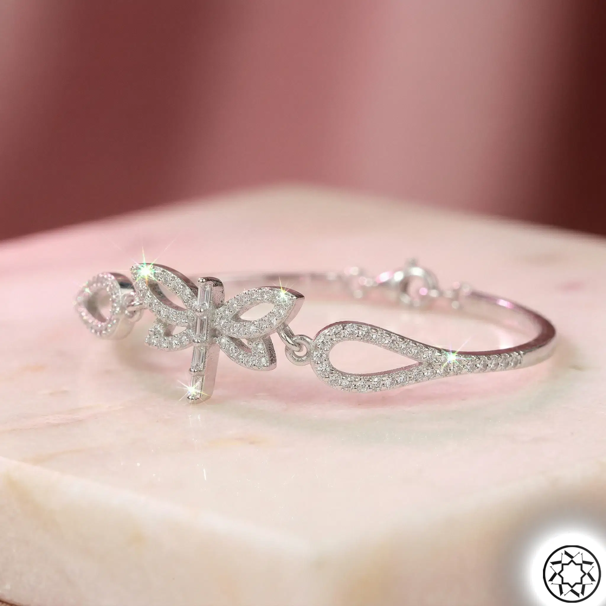 Dragonfly Women's Silver Bracelet