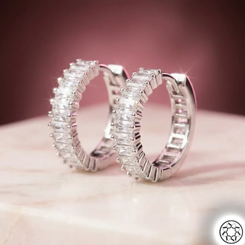 Gemini_Generated_Image_nyfkuwnyfkuwnyfk Zirkon Taşlı Kadın Gümüş Halka Küpe