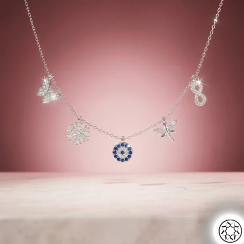 Şans Kadın Gümüş Kolye