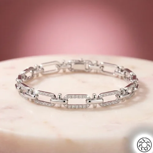 Gemini_Generated_Image_s9gmils9gmils9gm Zirkon Taşlı Kadın Zincir Gümüş Bileklik