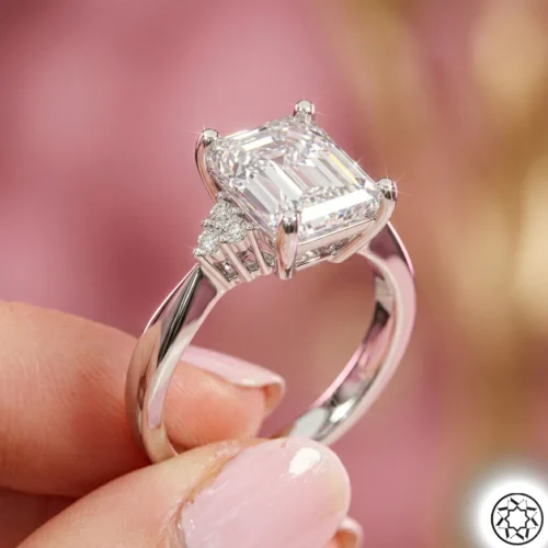 Baget Modeli Kadın Gümüş Yüzük