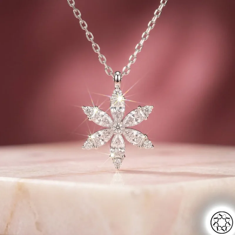 Gemini_Generated_Image_xei5p5xei5p5xei5 Çiçek Kadın Gümüş Kolye