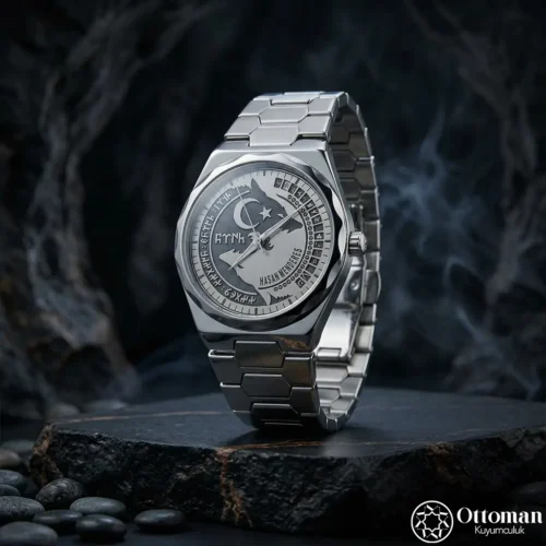 Bozkurt Gümüş Kadranlı Erkek Kol Saati