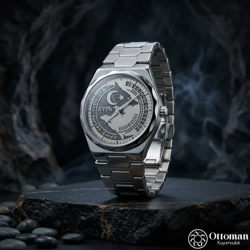 Bozkurt Gümüş Kadranlı Erkek Kol Saati