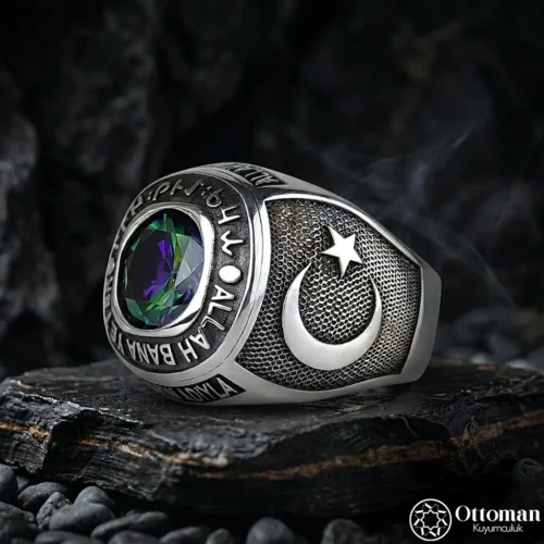 Allah Bana Yeter Gümüş Yüzük