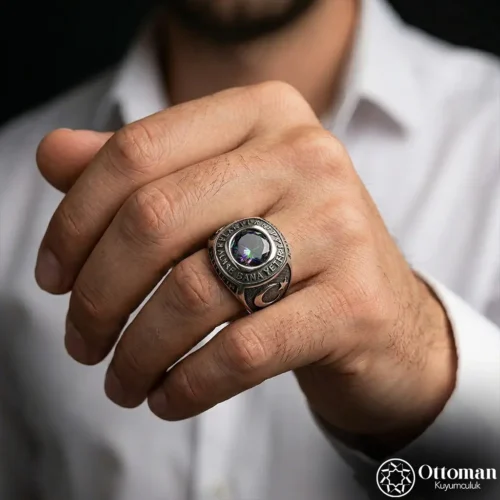 Allah Bana Yeter Gümüş Yüzük