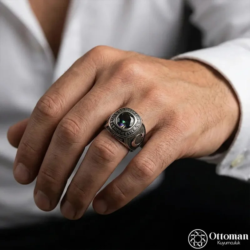 Allah Bana Yeter Gümüş Yüzük