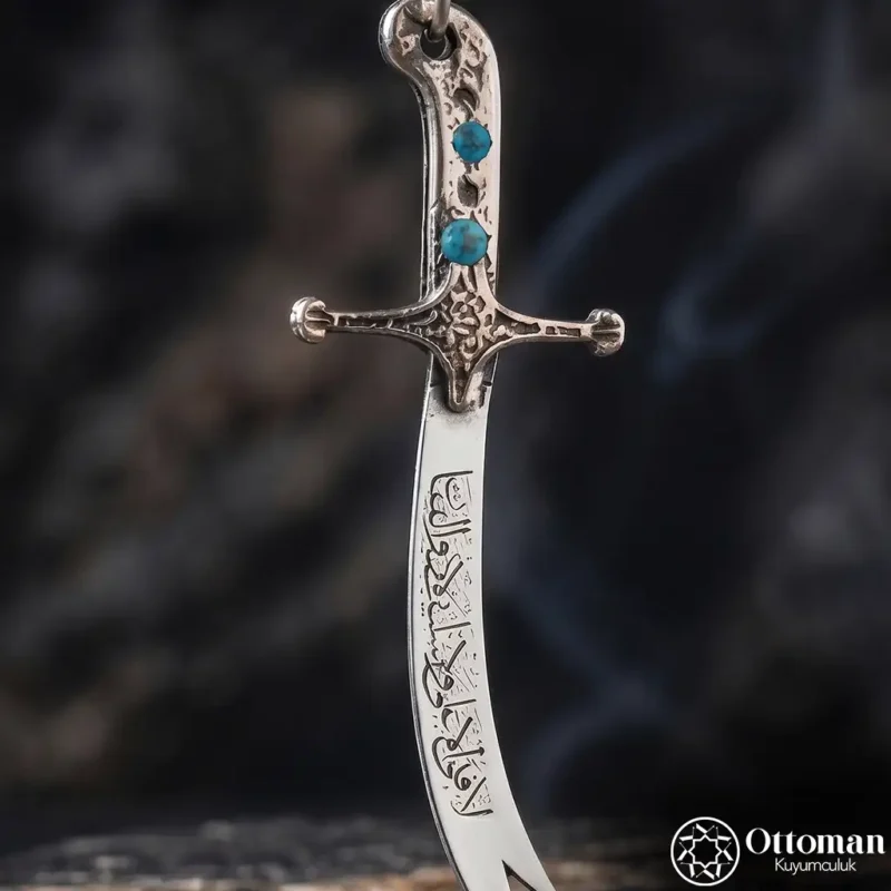 Zülfikar Kılıç Gümüş Kolye