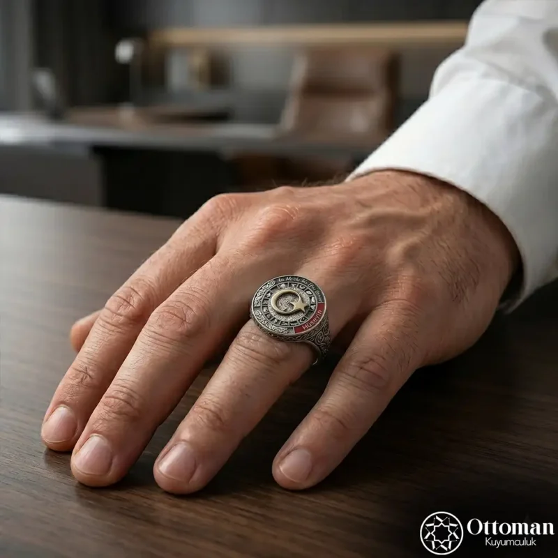 4 Ne Mutlu Türküm Diyene Gümüş Yüzük