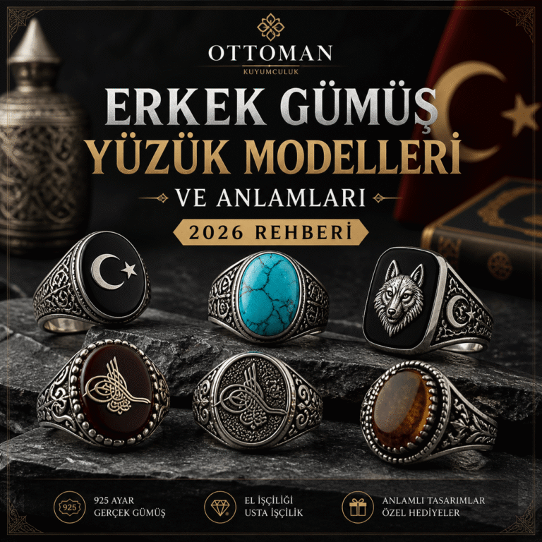 Erkek Gümüş Yüzük Modelleri ve Anlamları | 2026 Rehberi erkek gümüş yüzük modelleri
