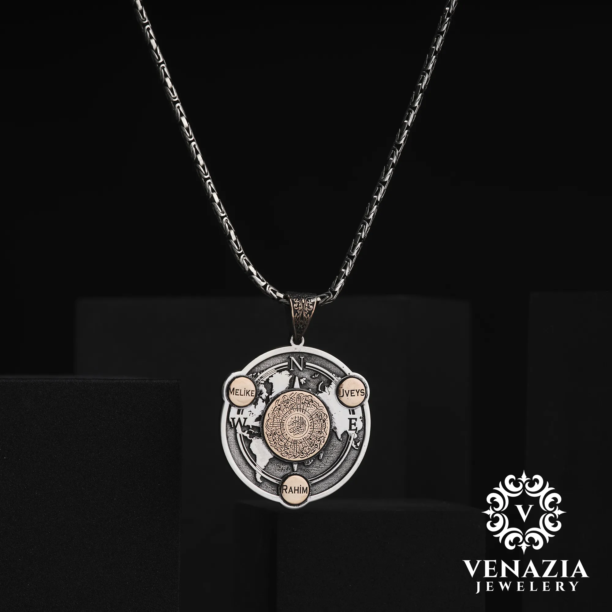 Personalized Silver Necklace