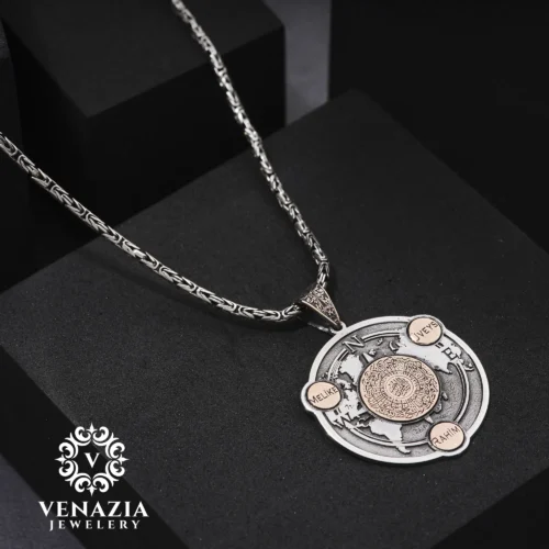 VENAZIA 14 AGUSTOS 20230510 copy İsimli Gümüş Kolye Modeli