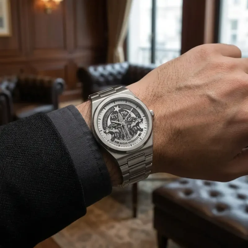 İntikam Bozkurt İsimli Çelik Kol Saati