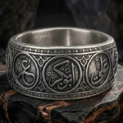 Ayasofya Camii İşlemeli Gümüş Yüzük