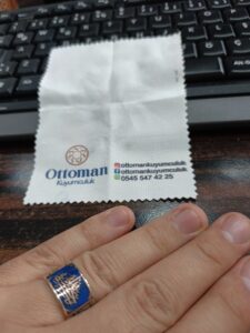 Hasbiyallah Gümüş Erkek Yüzük